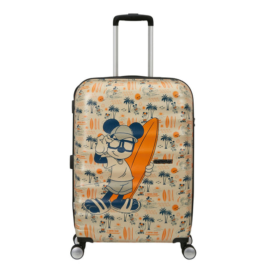 American Tourister Wavebreaker Disney Spinner 67 cm - 64 liter - 67x47x26 cm - mickey super surfer