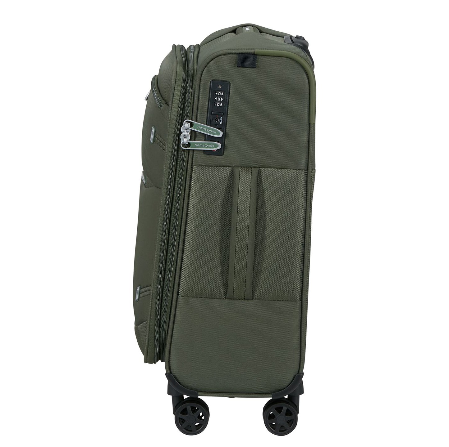 Samsonite Gotwist Handbagage Spinner 55 cm - Uitbreidbaar 42/48 liter - 55x40x23/25 cm - dark green