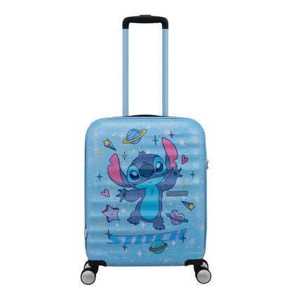American Tourister Wavebreaker Disney Handbagage Spinner 55 cm -  36 liter - 55x40x20 cm - stitch universe