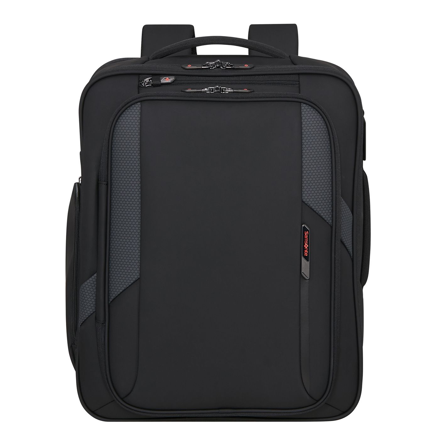 Samsonite Glazed Underseat Backpack M - 33 liter -  45x36x20 cm - 17.3" laptopvak - black