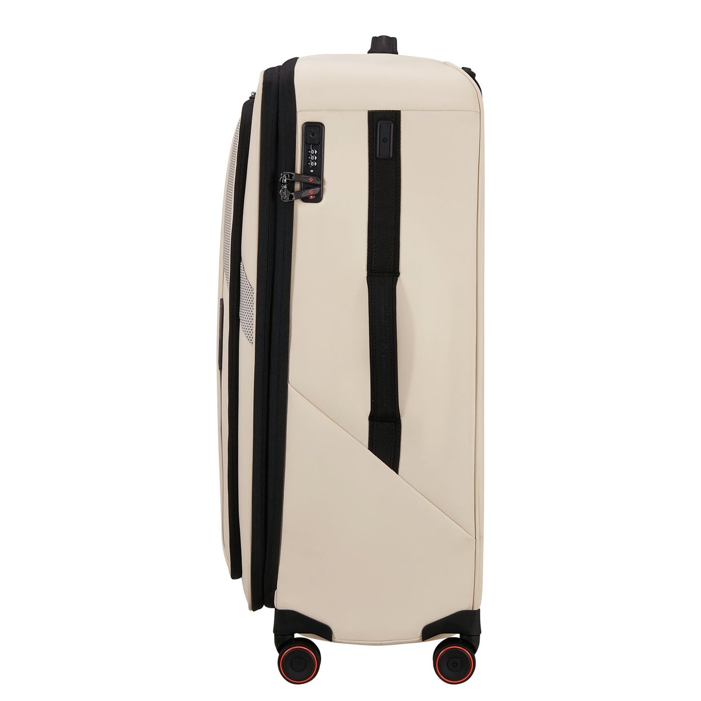 Samsonite Glazed Spinner 78 cm - Uitbreidbaar 125/141 liter - 78x48x32/35 cm - sandstone