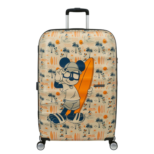 American Tourister Wavebreaker Disney Spinner 77 cm - 96 liter - 77x52x29 cm - mickey super surfer