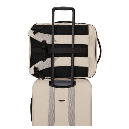 Samsonite Glazed Underseat Backpack M - 33 liter -  45x36x20 cm - 17.3" laptopvak - sandstone