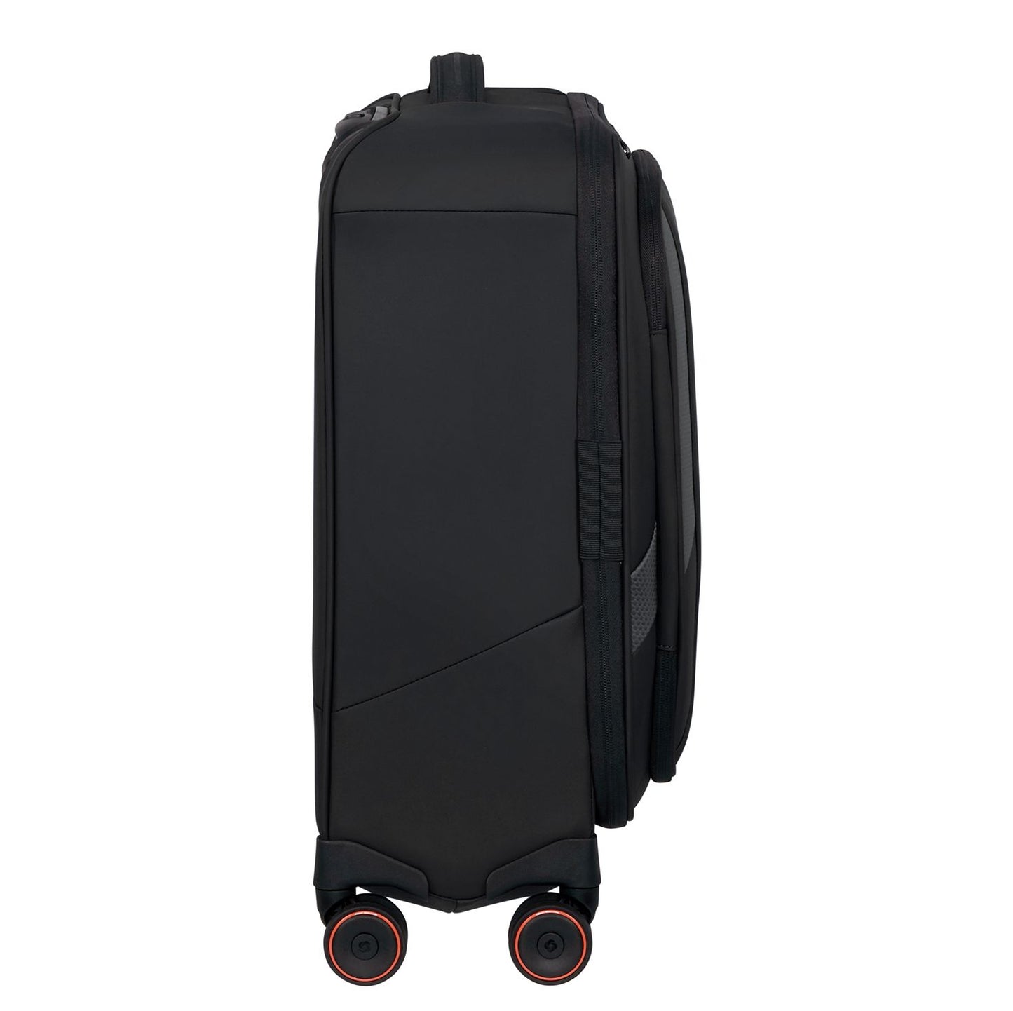 Samsonite Glazed Handbagage Spinner 55 cm - Uitbreidbaar 44/49 liter - 55x40x23/26 cm - black