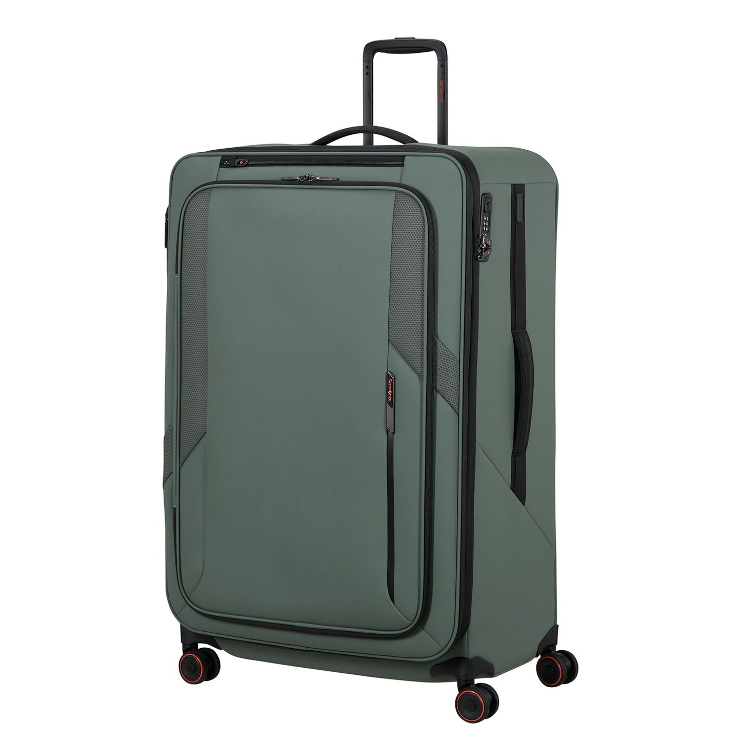 Samsonite Glazed Spinner 84 cm - Uitbreidbaar 160/178 liter - 84x54x36/39 cm - sage green