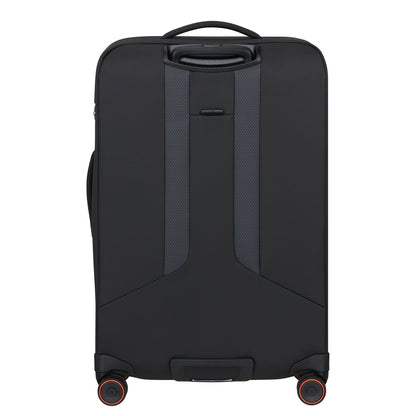 Samsonite Glazed Spinner 67 cm - Uitbreidbaar 83/94 liter - 67x44x30/33 cm - black