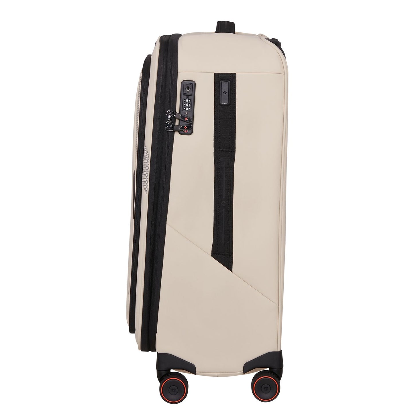 Samsonite Glazed Spinner 67 cm - Uitbreidbaar 83/94 liter - 67x44x30/33 cm - sandstone