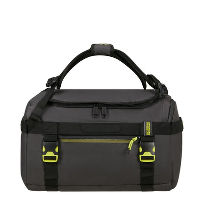 American Tourister Urban Track Duffle/Backpack M Coated black/lime
