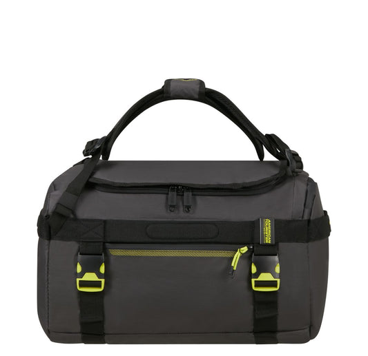 American Tourister Urban Track Duffle/Backpack M Coated black/lime