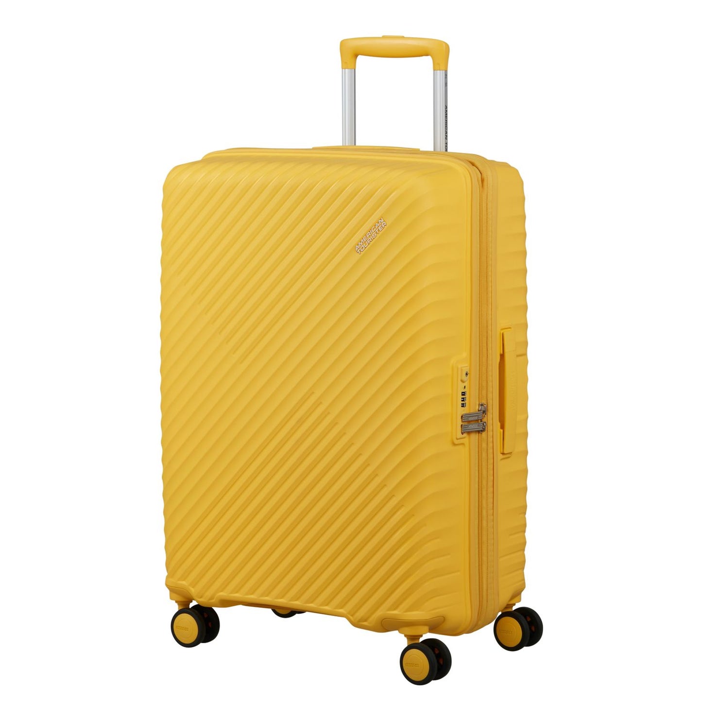 American Tourister Diablast Spinner 68 cm - Uitbreidbaar 81/91 liter - 68x47x31/34 cm - digital yellow