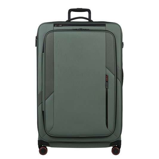 Samsonite Glazed Spinner 84 cm - Uitbreidbaar 160/178 liter - 84x54x36/39 cm - sage green