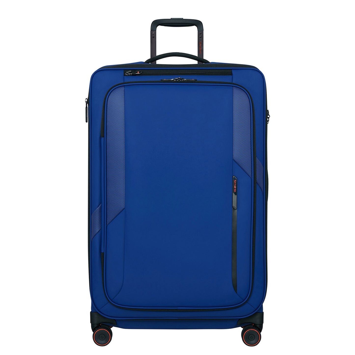 Samsonite Glazed Spinner 78 cm - Uitbreidbaar 125/141 liter - 78x48x32/35 cm - electric blue
