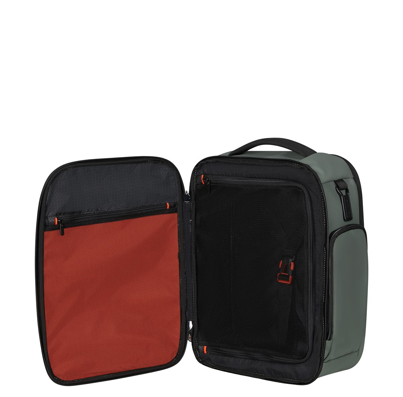Samsonite Glazed Underseat Backpack S - 25 liter - 40x30x20 cm - 15.6" laptopvak sage green