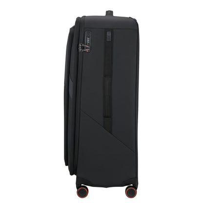 Samsonite Glazed Spinner 84 cm - Uitbreidbaar 160/178 liter - 84x54x36/39 cm - black