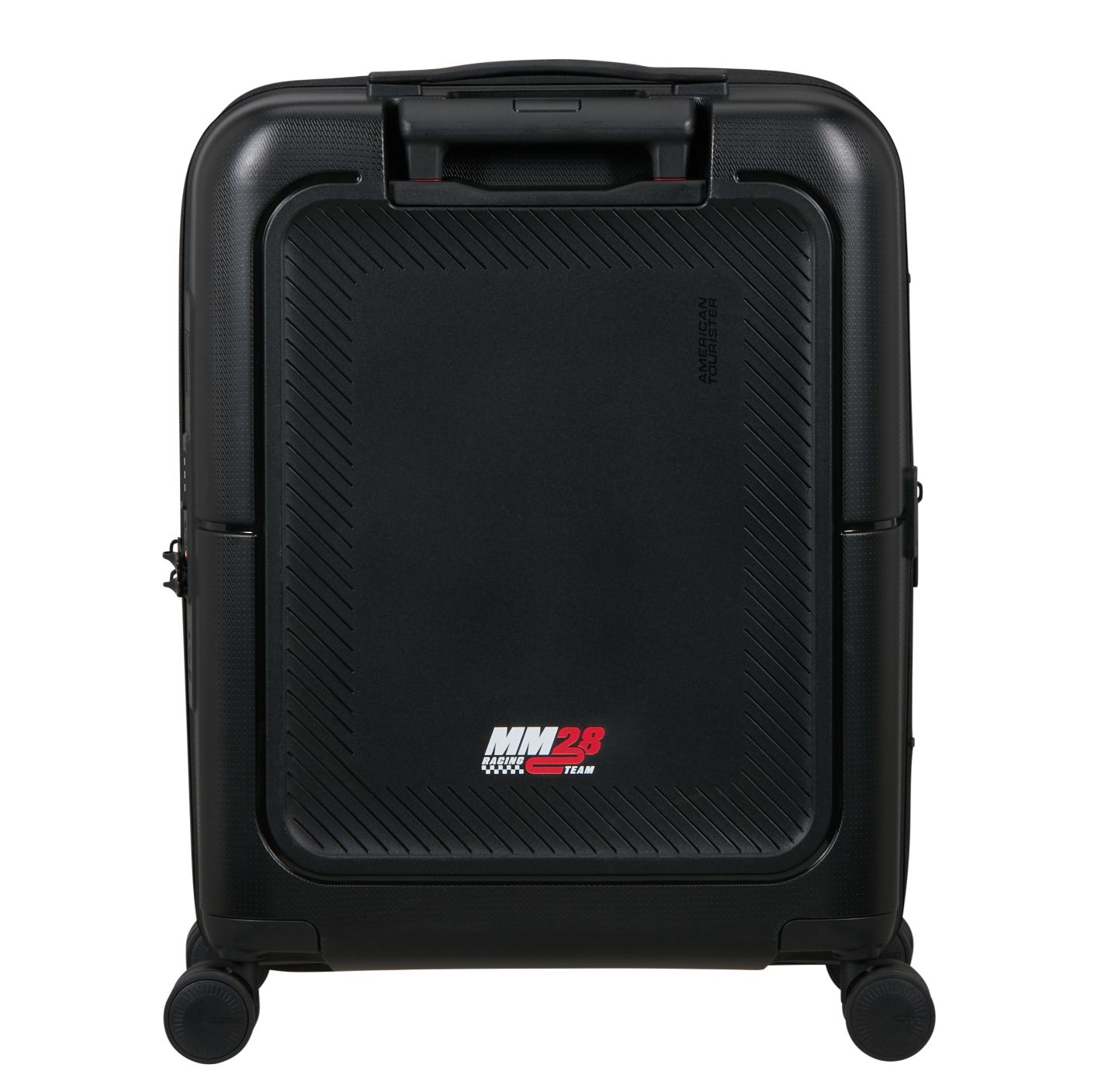 American Tourister Dashpop Disney Spinner 55/20 Exp TSA racing mickey