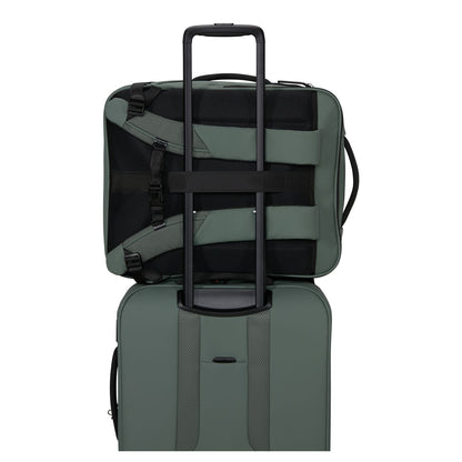 Samsonite Glazed Underseat Backpack M - 33 liter -  45x36x20 cm - 17.3" laptopvak - sage green