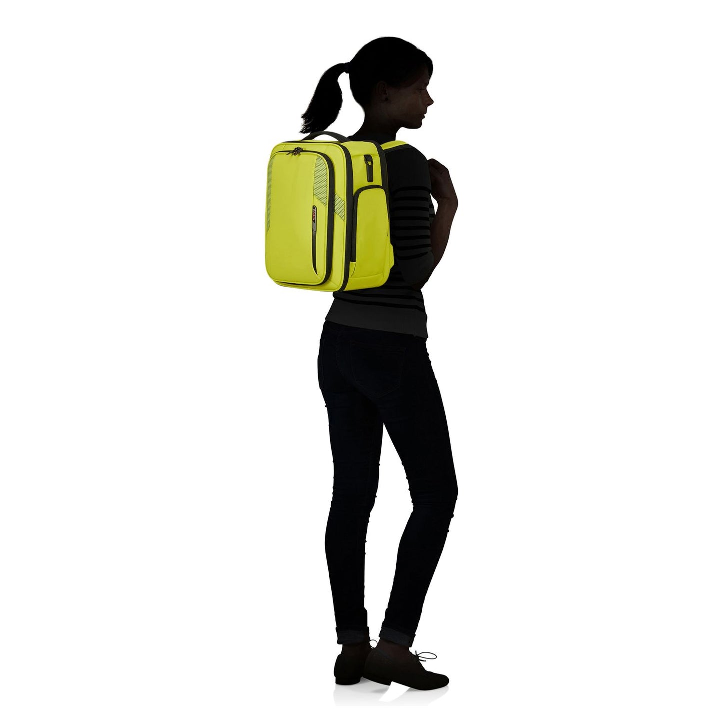 Samsonite Glazed Underseat Backpack S - 25 liter - 40x30x20 cm - 15.6" laptopvak lime punch