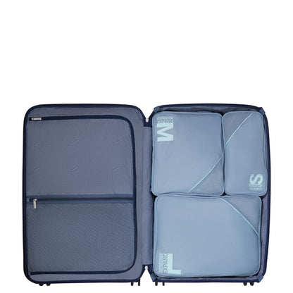 American Tourister Travel Accessories Packing Cubes Set S/M/L stone blue/blue