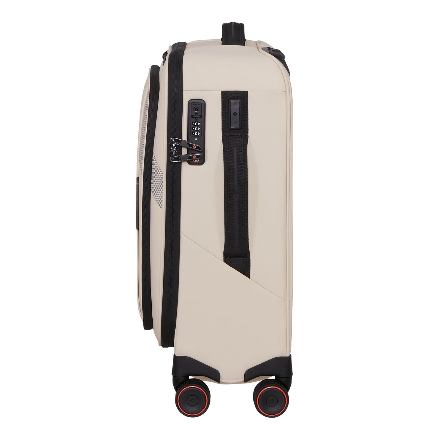 Samsonite Glazed Handbagage Spinner 55 cm - Uitbreidbaar 44/49 liter - 55x40x23/26 cm - sandstone