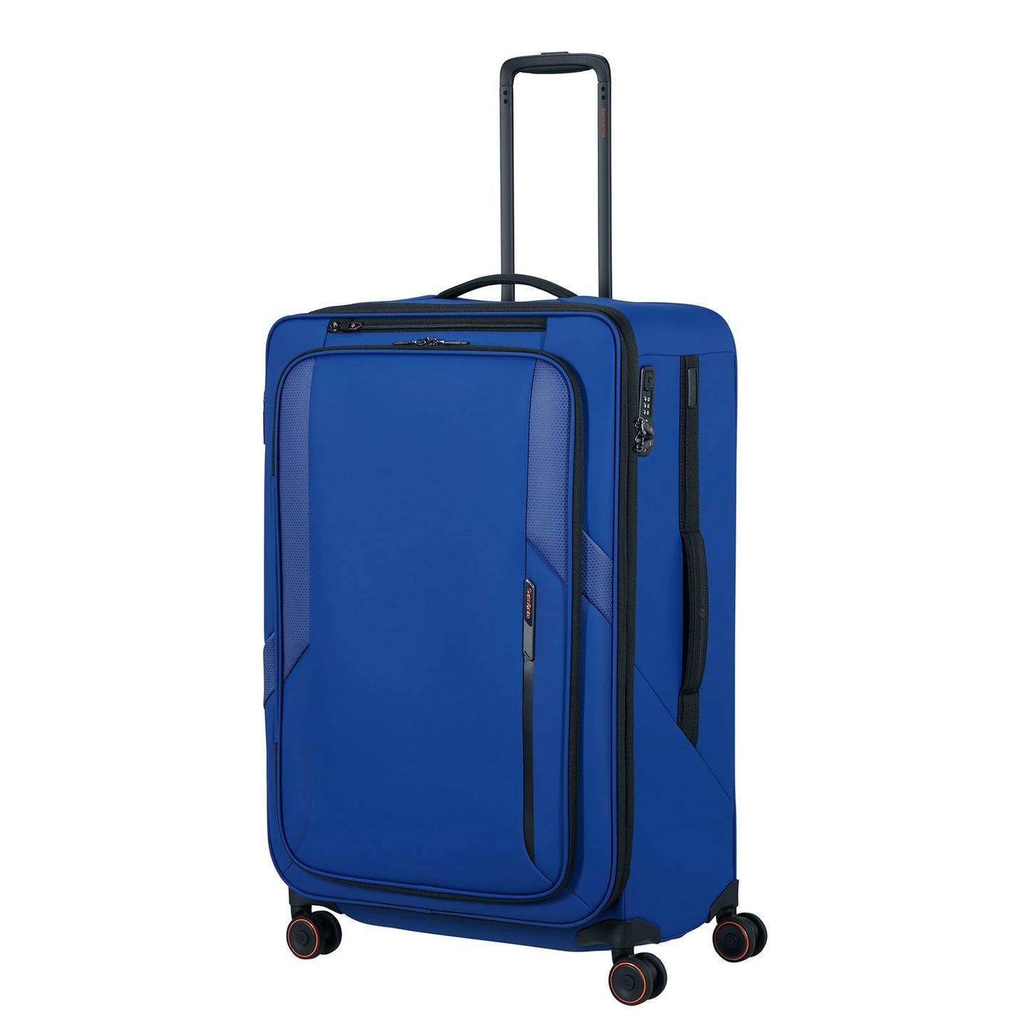 Samsonite Glazed Spinner 78 cm - Uitbreidbaar 125/141 liter - 78x48x32/35 cm - electric blue