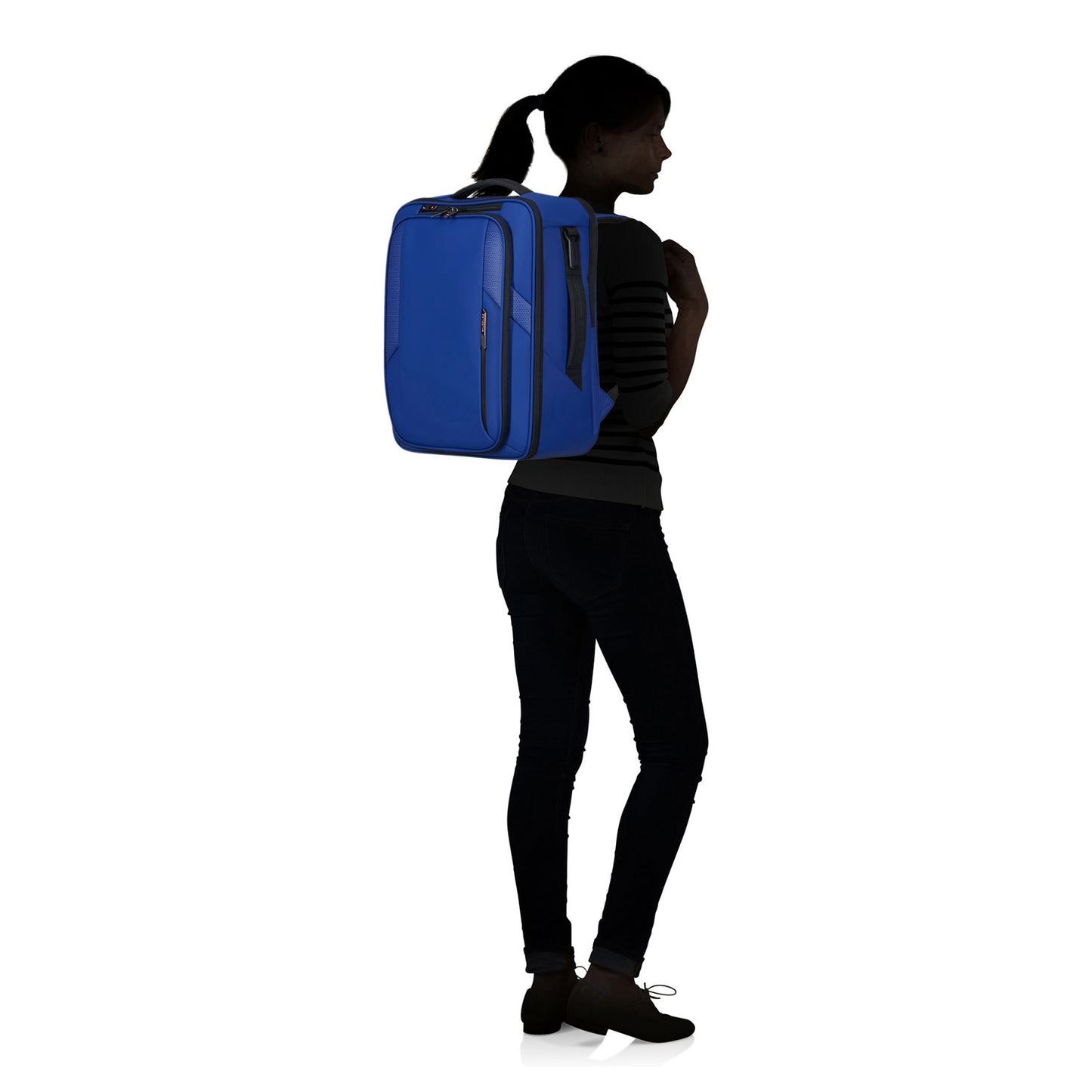 Samsonite Glazed Underseat Backpack M - 33 liter -  45x36x20 cm - 17.3" laptopvak - electric blue