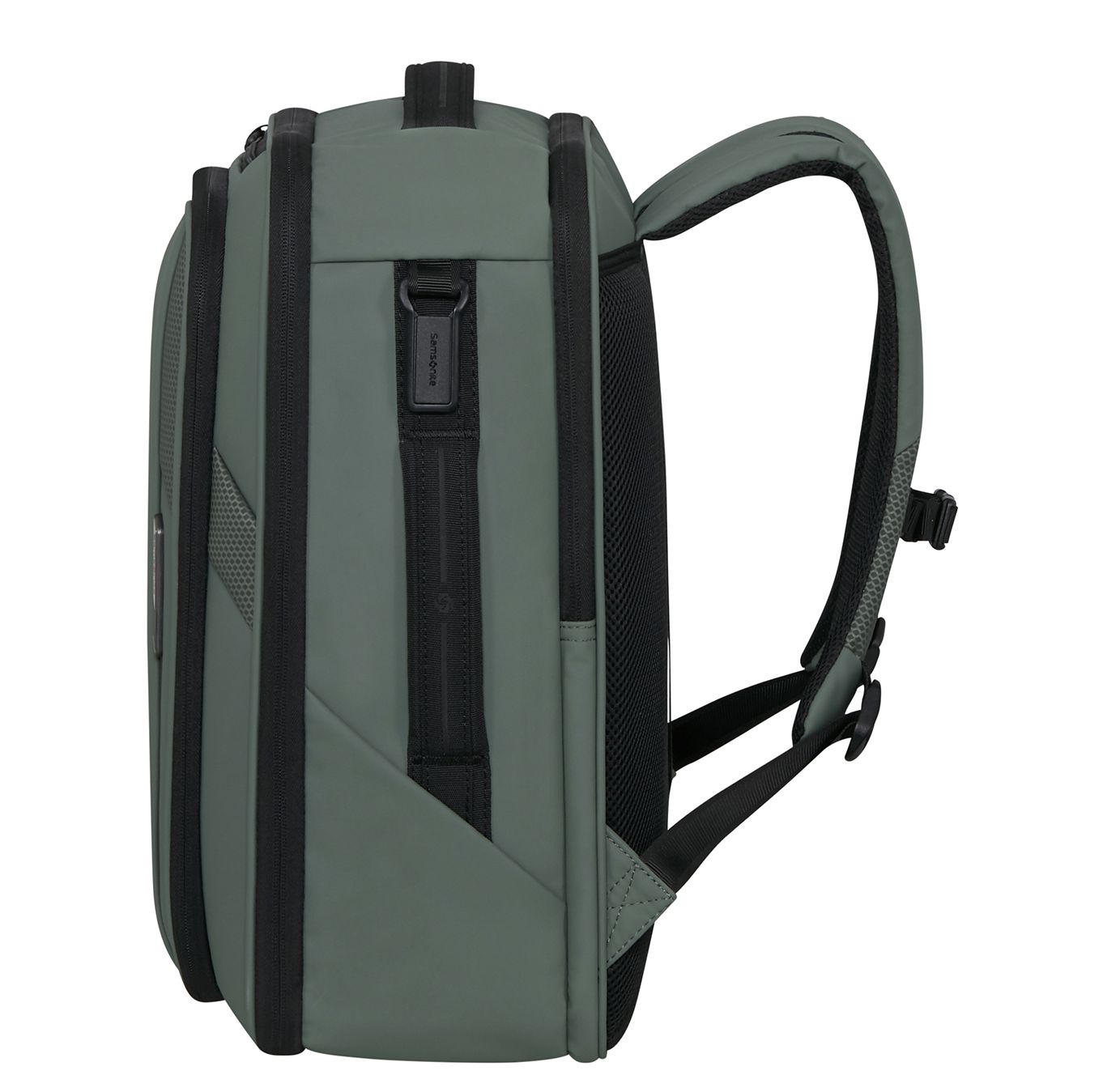 Samsonite Glazed Underseat Backpack M - 33 liter -  45x36x20 cm - 17.3" laptopvak - sage green