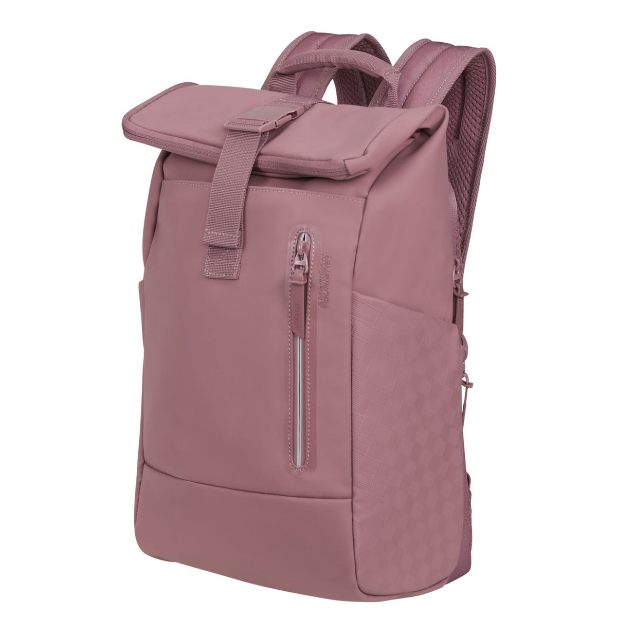 American Tourister Urban Tide Rolltop Laptop Rugzak - 22.5 liter -  14" laptopvak - galactic mauve