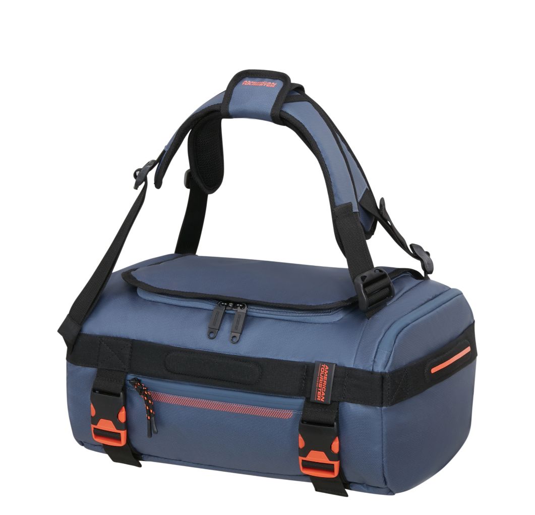American Tourister Urban Track Duffle/Backpack S Coated navy/orange