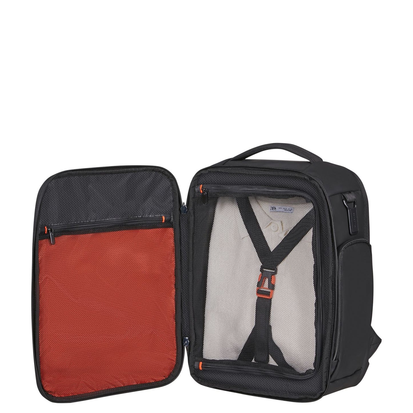 Samsonite Glazed Underseat Backpack S - 25 liter - 40x30x20 cm - 15.6" laptopvak - black