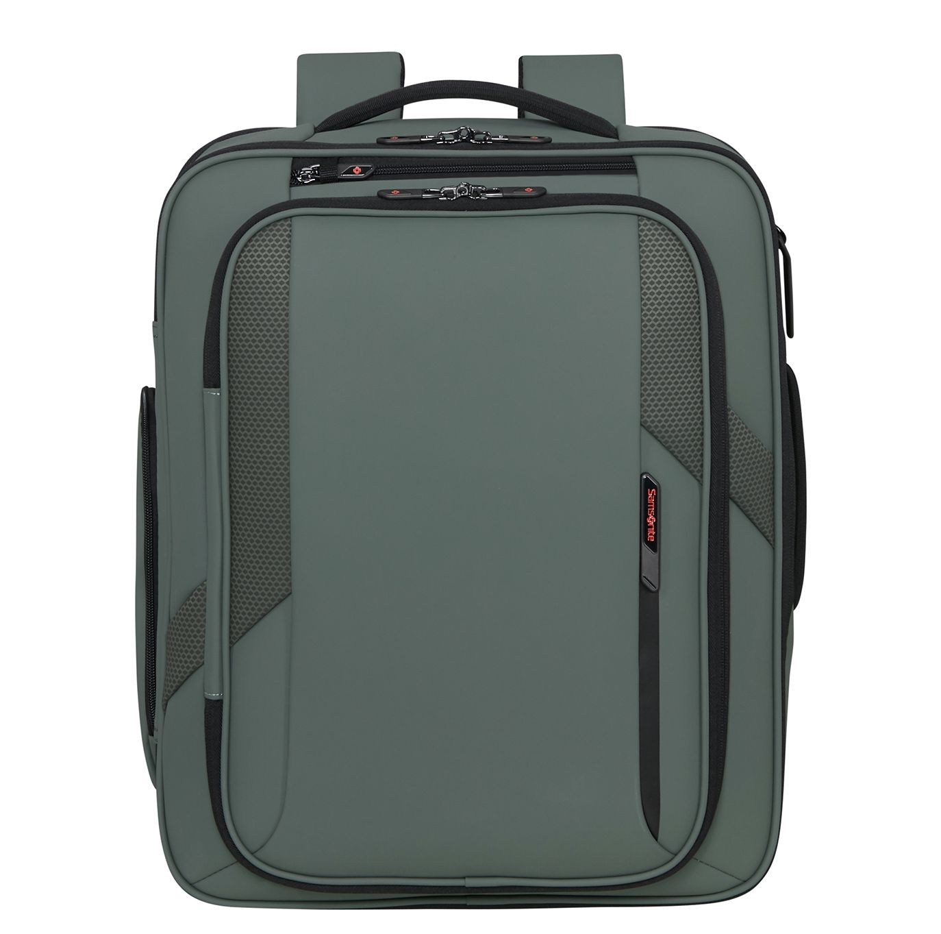 Samsonite Glazed Underseat Backpack M - 33 liter -  45x36x20 cm - 17.3" laptopvak - sage green