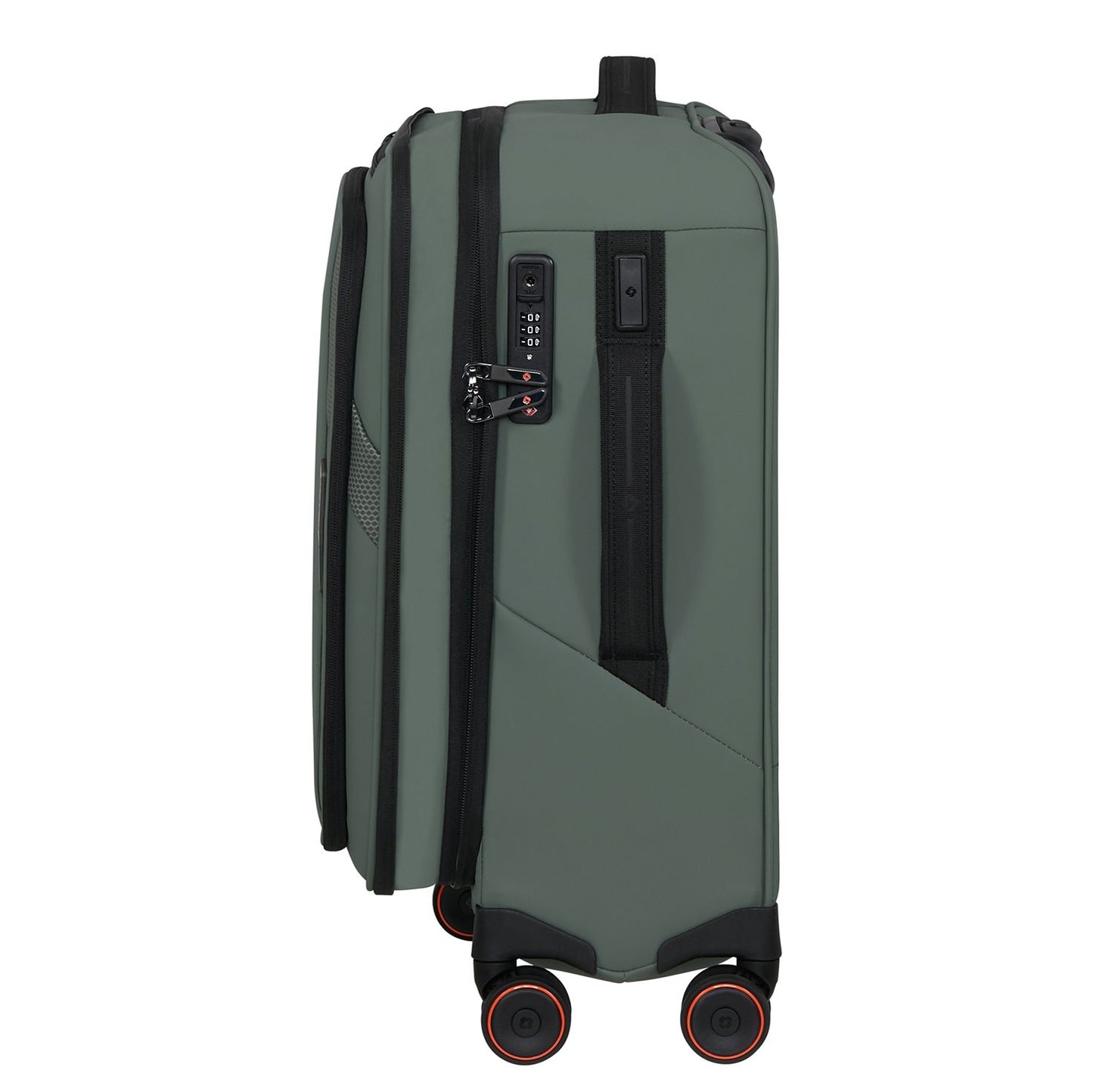 Samsonite Glazed Handbagage Spinner 55 cm - Uitbreidbaar 44/49 liter - 55x40x23/26 cm - sage green