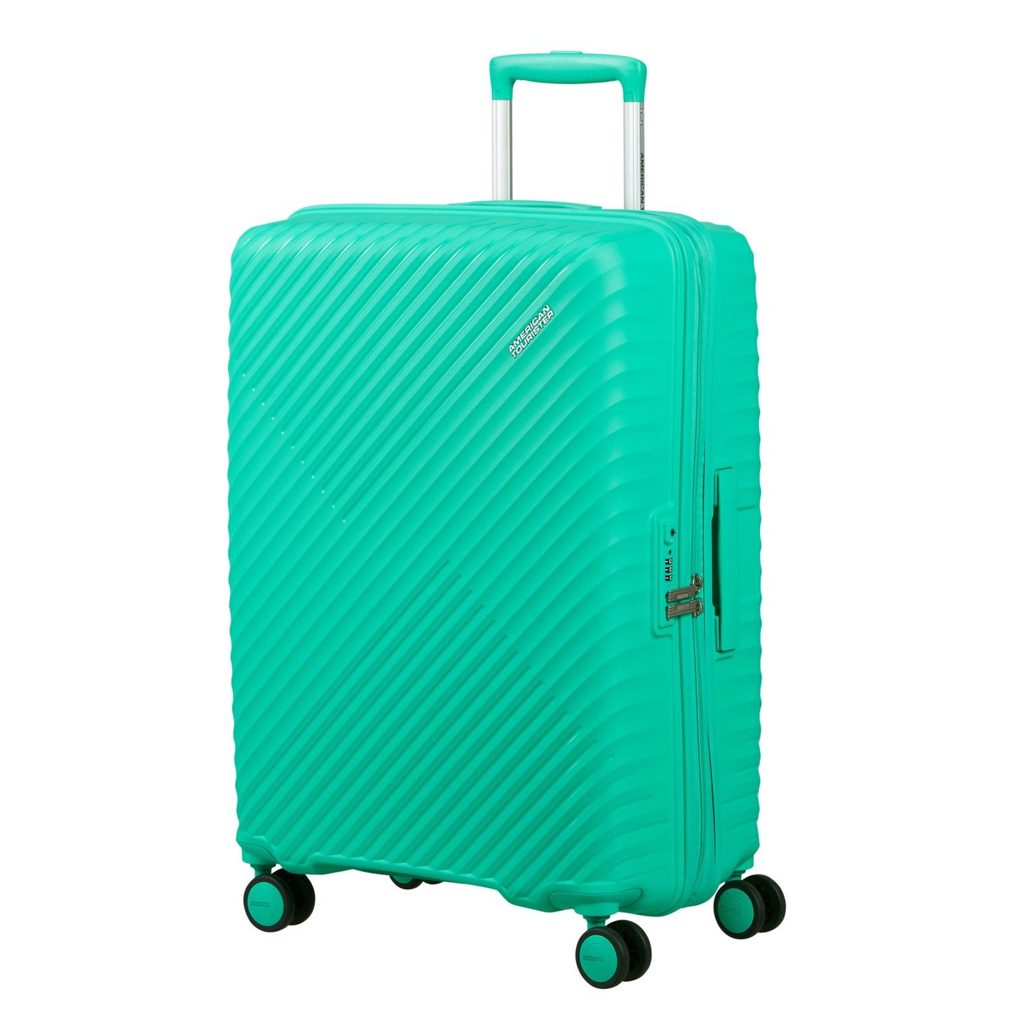 American Tourister Diablast Spinner 68 cm - Uitbreidbaar 81/91 liter - 68x47x31/34 cm - cyber aqua