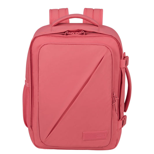 American Tourister Take2Cabin Casual Backpack Mainstream Puff pink glitch
