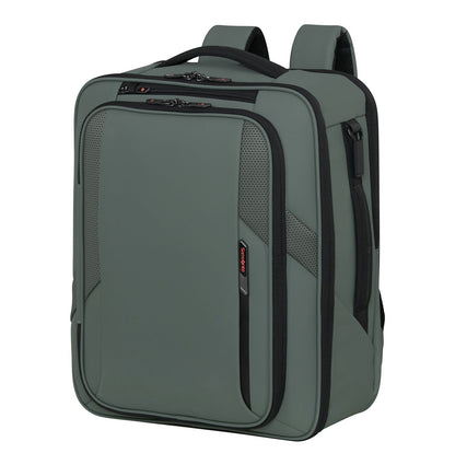 Samsonite Glazed Underseat Backpack M - 33 liter -  45x36x20 cm - 17.3" laptopvak - sage green
