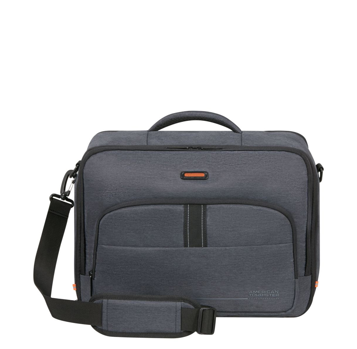 American Tourister At Work Nxt 3-Way Boarding Bag 15.6" grey melange