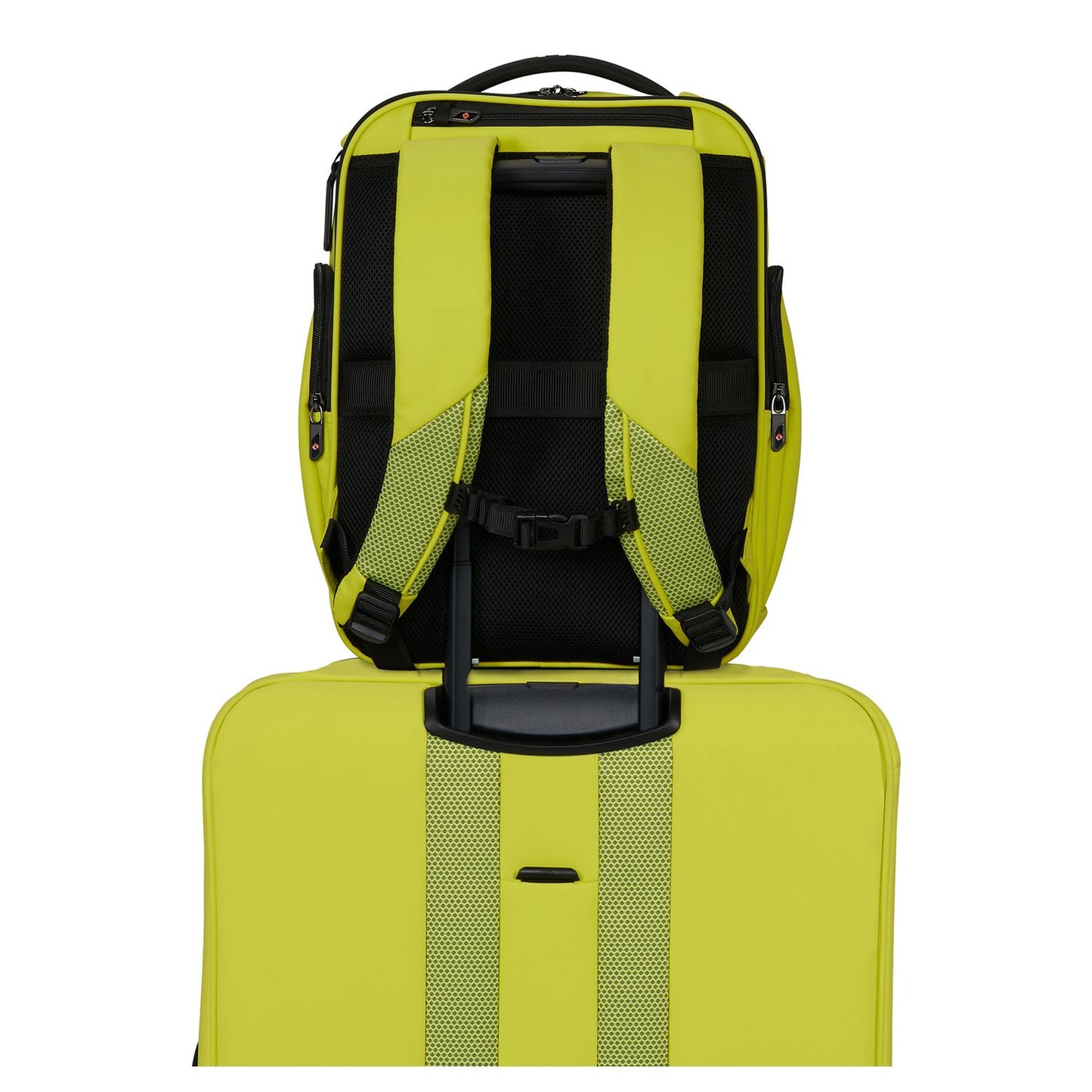 Samsonite Glazed Underseat Backpack S - 25 liter - 40x30x20 cm - 15.6" laptopvak lime punch