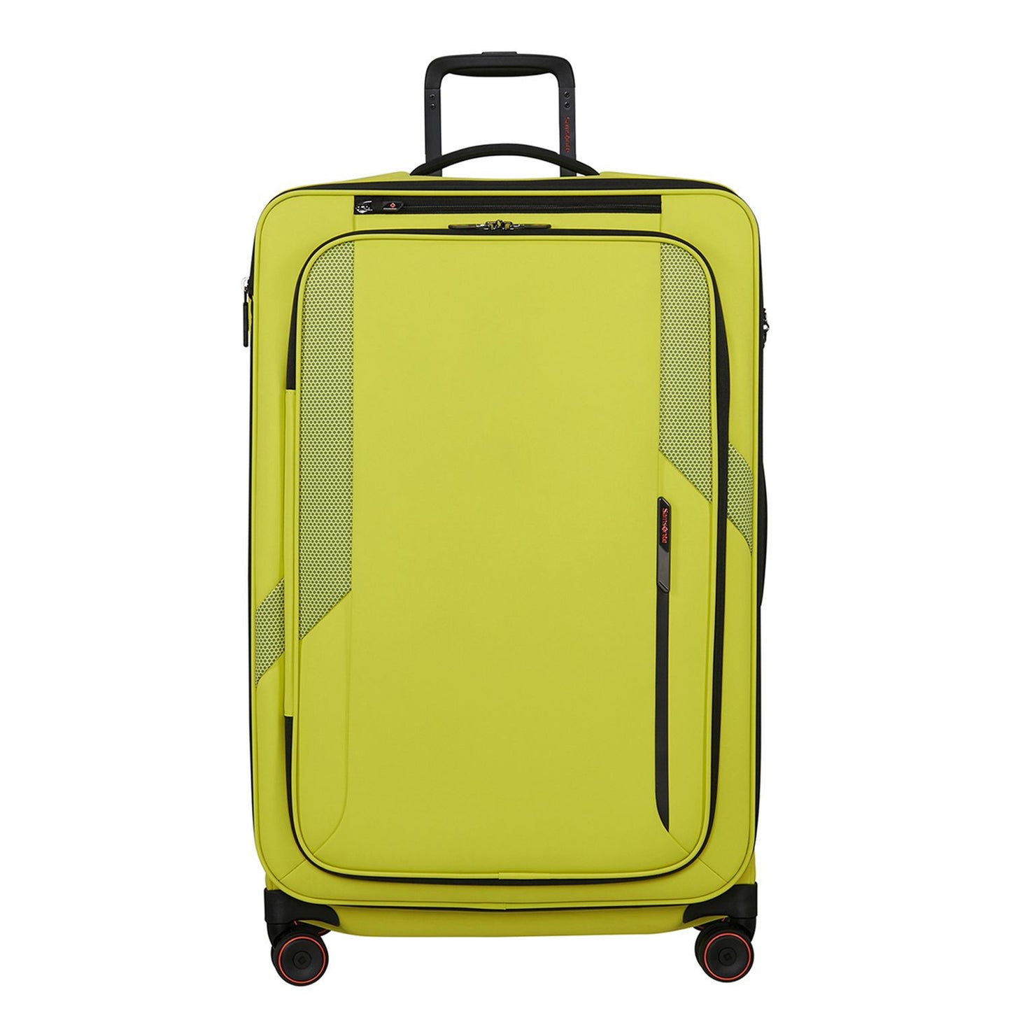 Samsonite Glazed Spinner 78 cm - Uitbreidbaar 125/141 liter - 78x48x32/35 cm - lime punch