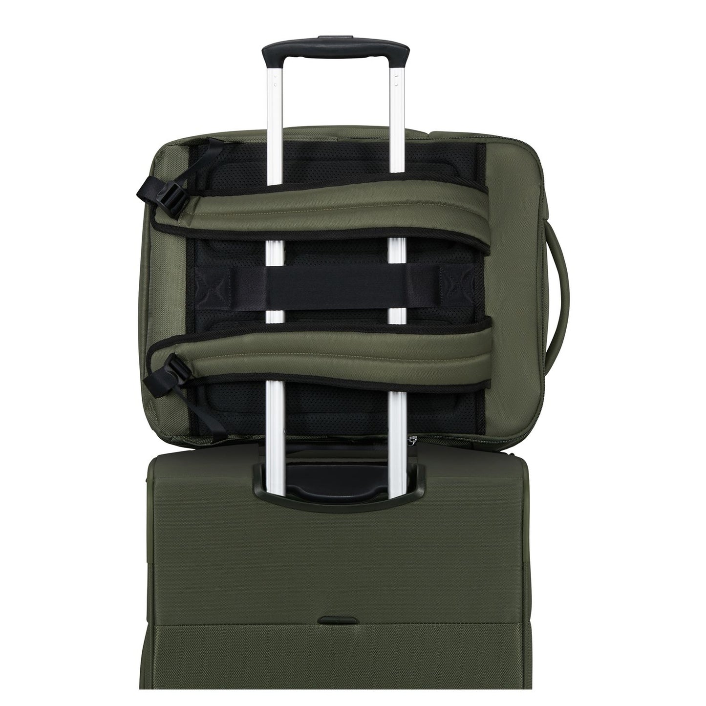 Samsonite Gotwist Underseat Backpack M - 34 liter - 45x36x20 cm - 17.3" laptopvak - dark green