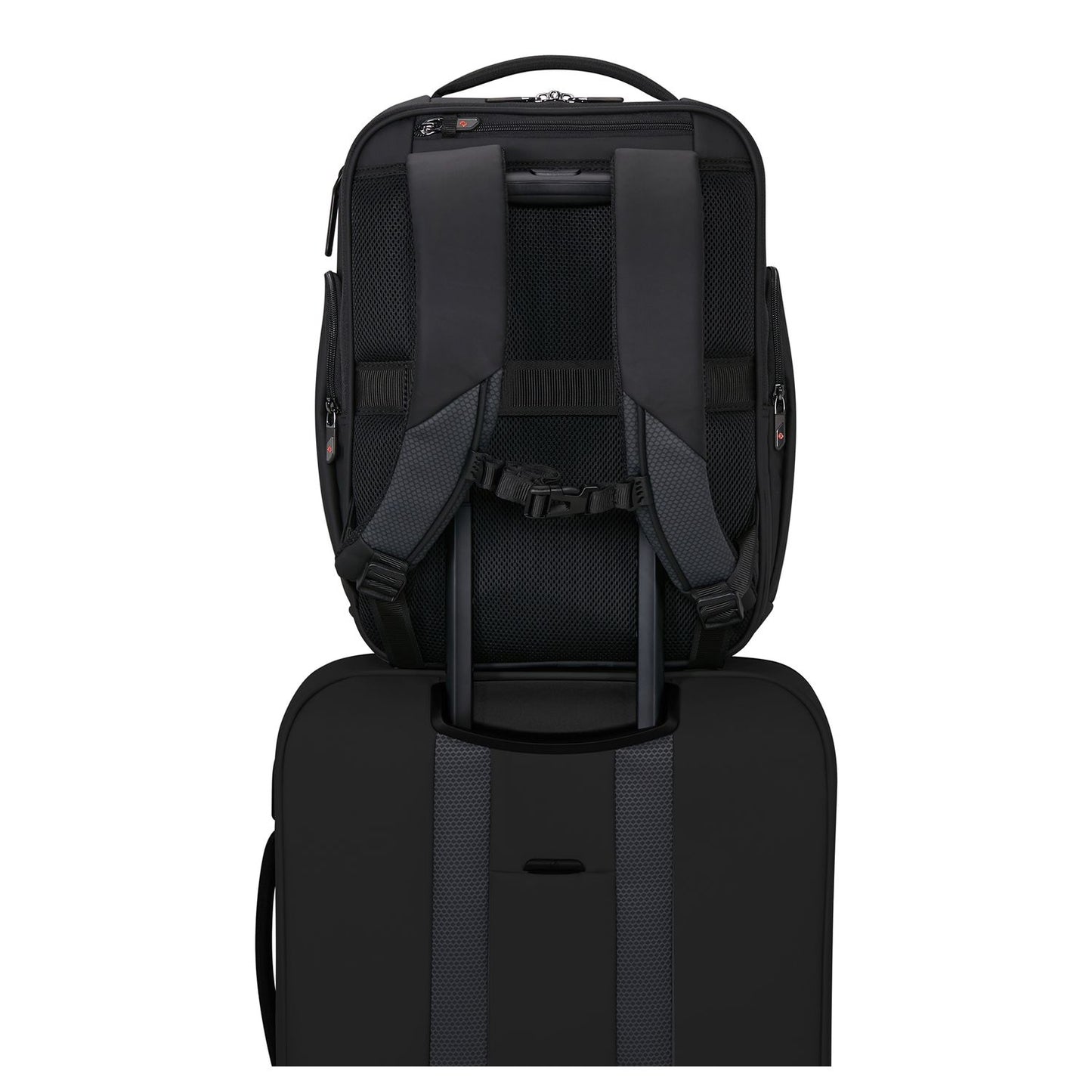 Samsonite Glazed Underseat Backpack S - 25 liter - 40x30x20 cm - 15.6" laptopvak - black