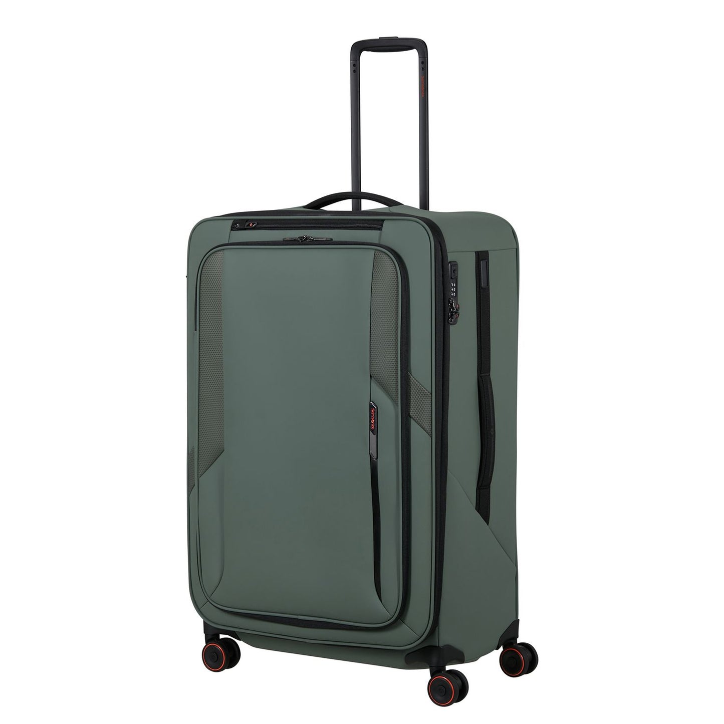 Samsonite Glazed Spinner 78 cm - Uitbreidbaar 125/141 liter - 78x48x32/35 cm - sage green