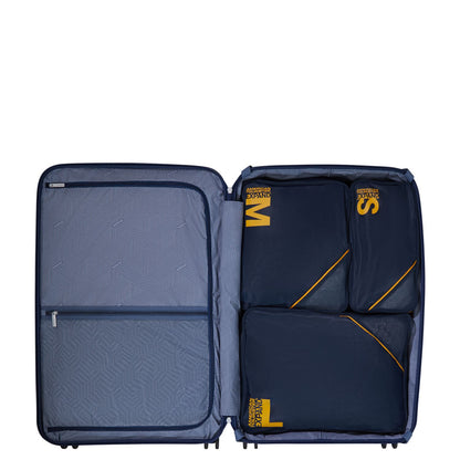 American Tourister Travel Accessories Packing Cubes Set S/M/L navy/orange
