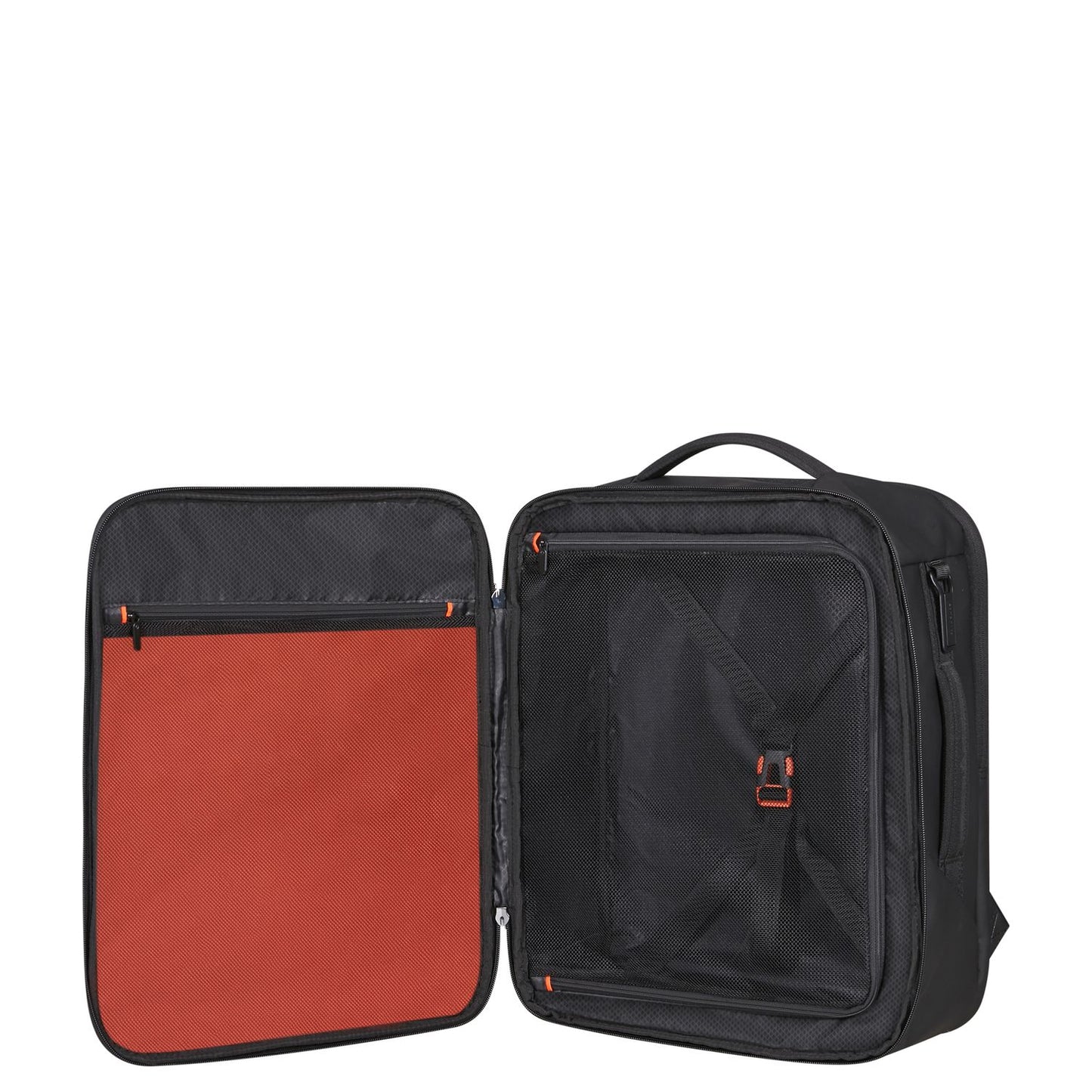 Samsonite Glazed Underseat Backpack M - 33 liter -  45x36x20 cm - 17.3" laptopvak - black