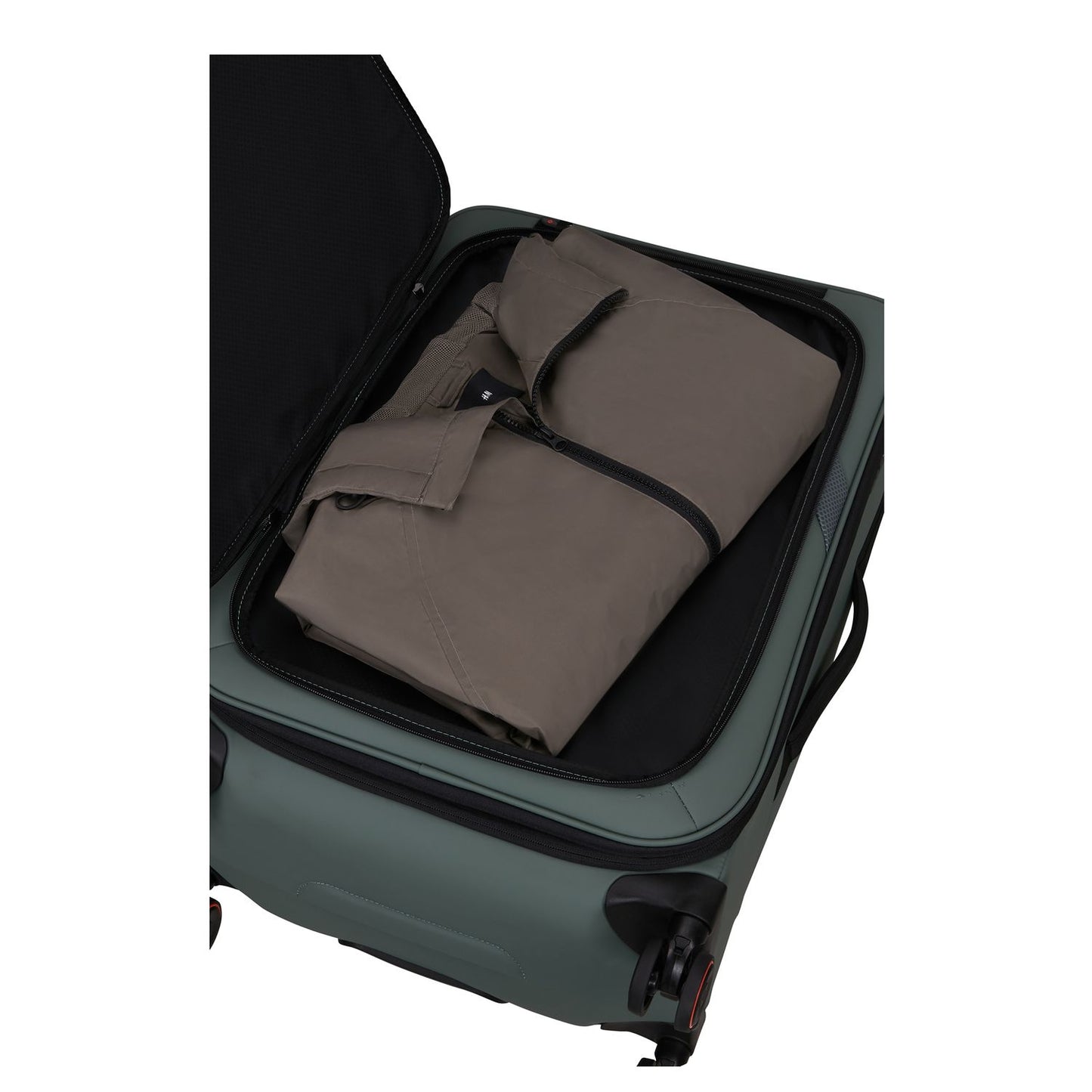 Samsonite Glazed Spinner 84 cm - Uitbreidbaar 160/178 liter - 84x54x36/39 cm - sage green