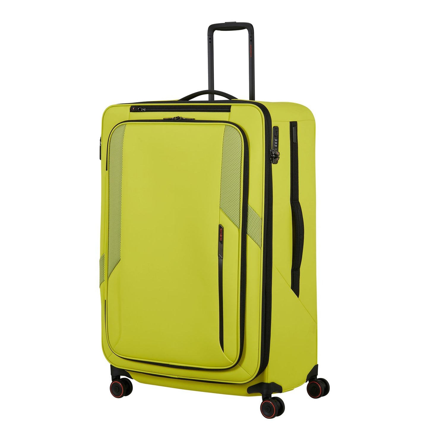 Samsonite Glazed Spinner 84 cm - Uitbreidbaar 160/178 liter - 84x54x36/39 cm - lime punch