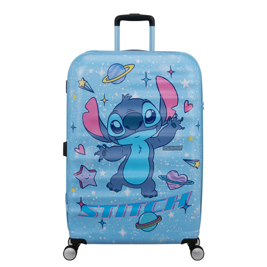 American Tourister Wavebreaker Disney Spinner 77 cm - 96 liter - 77x52x29 cm - stitch universe