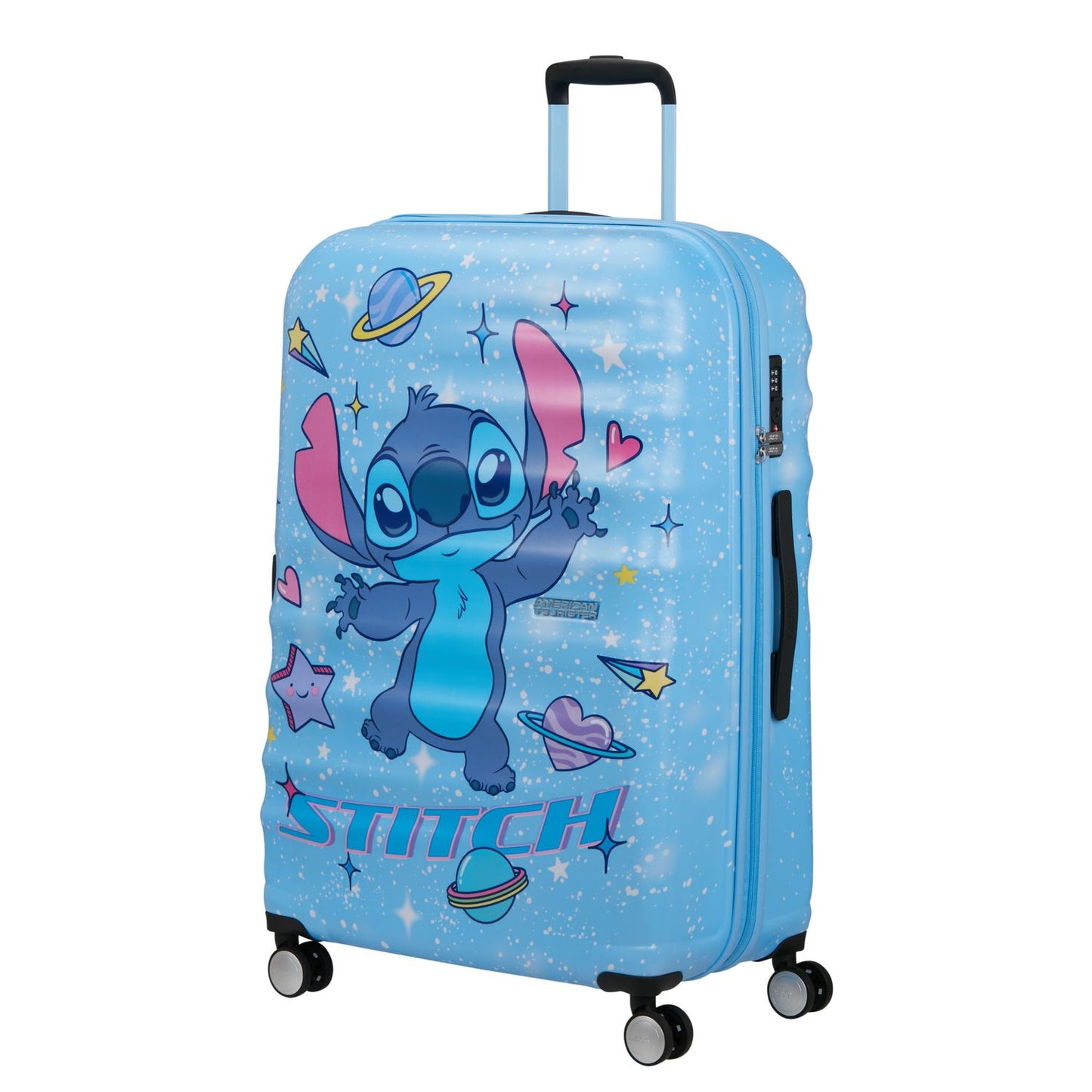 American Tourister Wavebreaker Disney Spinner 77 cm - 96 liter - 77x52x29 cm - stitch universe