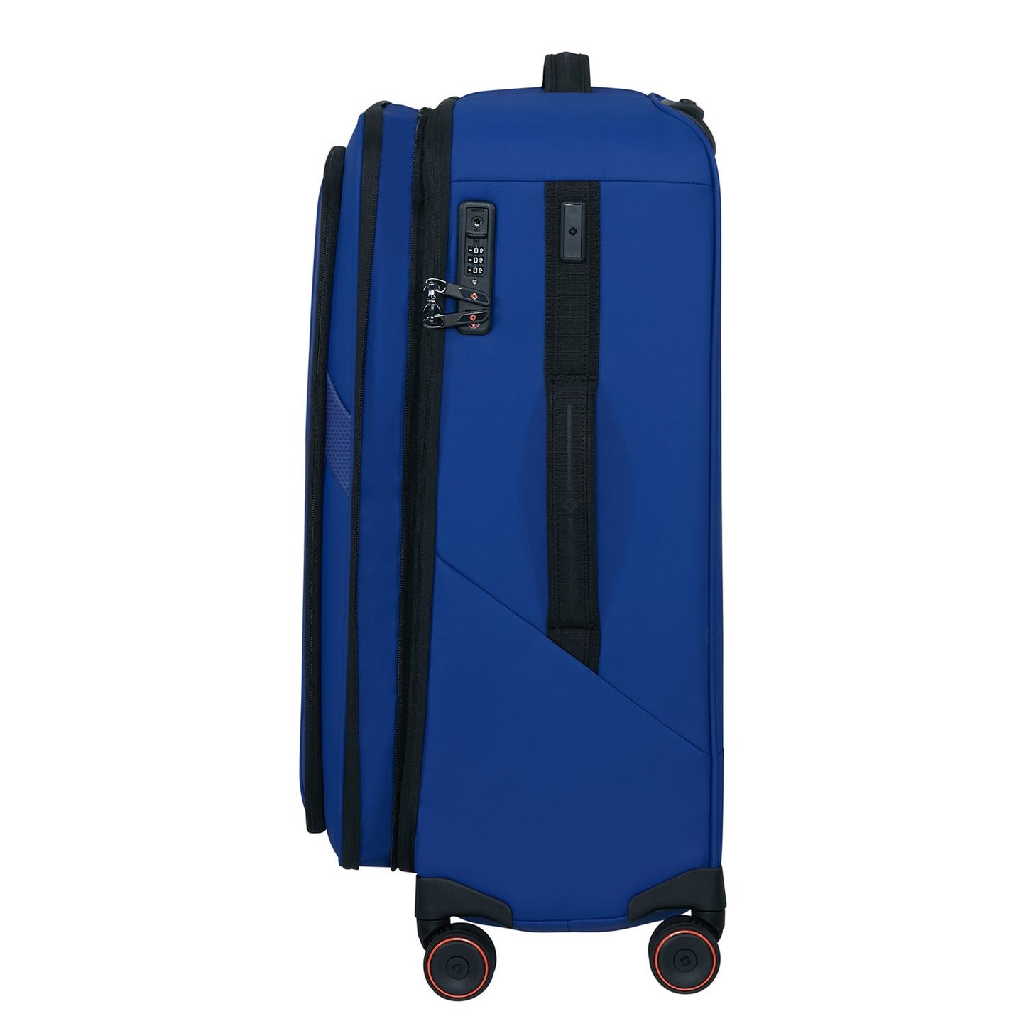 Samsonite Glazed Spinner 67 cm - Uitbreidbaar 83/94 liter - 67x44x30/33 cm - electric blue