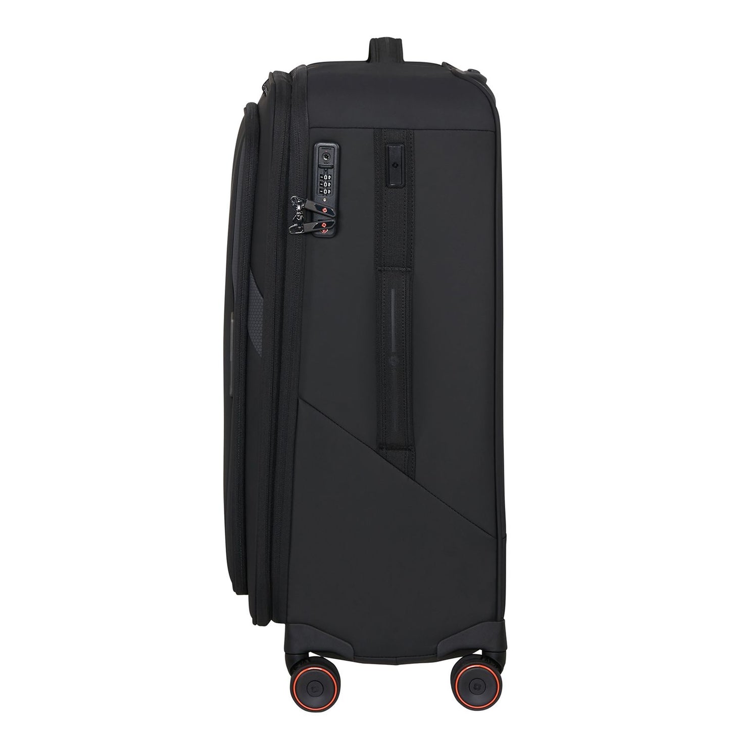 Samsonite Glazed Spinner 67 cm - Uitbreidbaar 83/94 liter - 67x44x30/33 cm - black