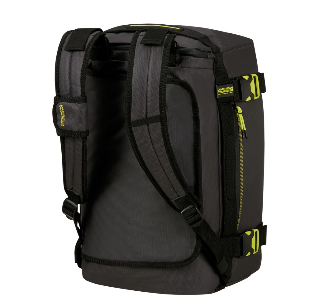 American Tourister Urban Track Duffle/Backpack M Coated black/lime