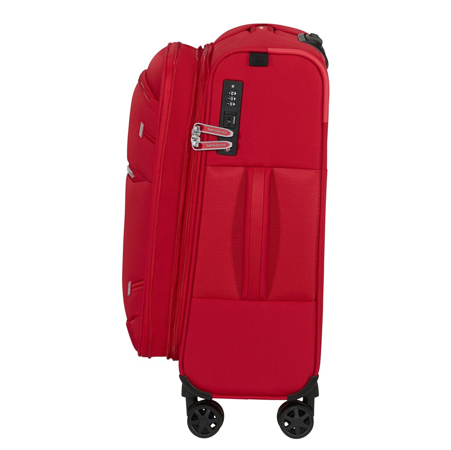 Samsonite Gotwist Handbagage Spinner 55 cm - Uitbreidbaar 42/48 liter - 55x40x23/25 cm - true red